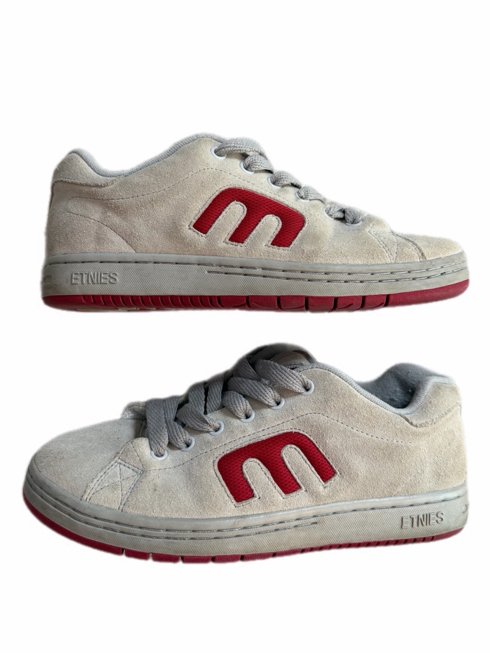 Etnies Callicut Skate Shoes Women's 8.5
Stone Red Suede Y2K Chunky Sneakers - Picture 7 of 9